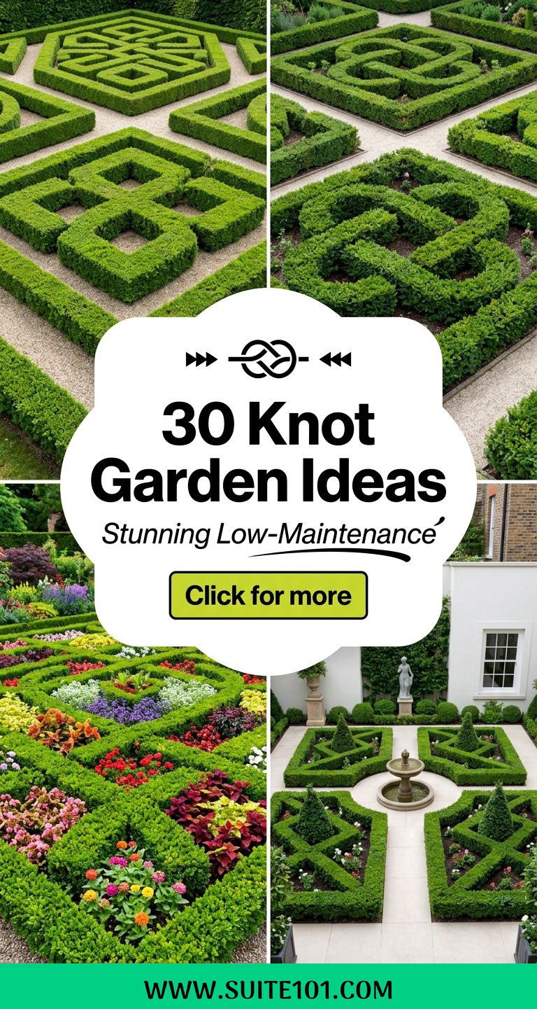 30 Knot Garden Ideas for Stunning Low-Maintenance Outdoor Style - 30 Knot Garden Ideas for Stunning, Low-Maintenance Outdoor Style