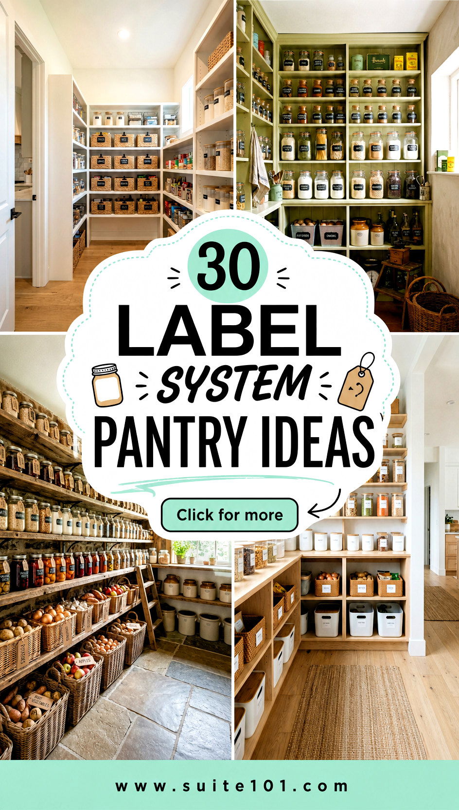 30 Label System Pantry Ideas for an Organized Stress-Free Pantry - 30 Label System Pantry Ideas for an Organized, Stress-Free Pantry