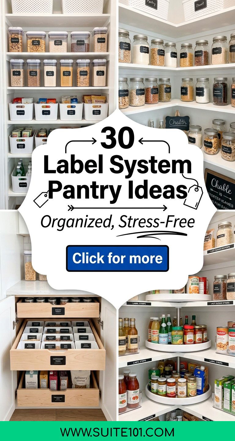 30 Label System Pantry Ideas for an Organized Stress-Free Pantry - 30 Label System Pantry Ideas for an Organized, Stress-Free Pantry