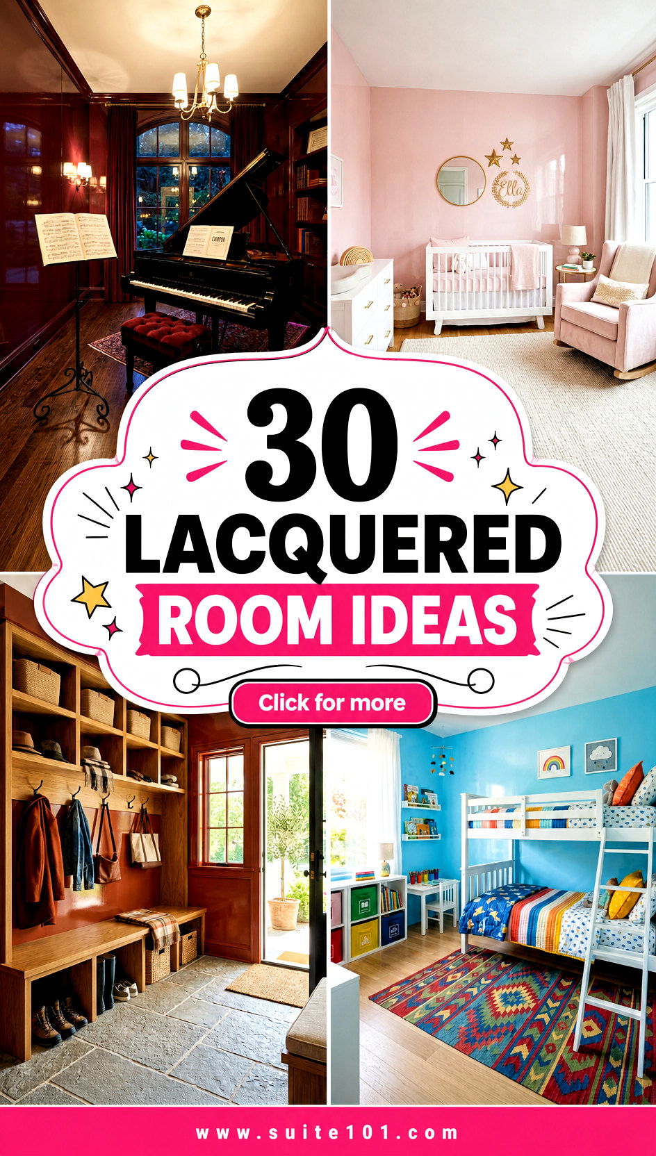 30 Lacquered Room Ideas That Make Any Space Look Sleek Instantly - 30 Lacquered Room Ideas That Make Any Space Look Sleek Instantly