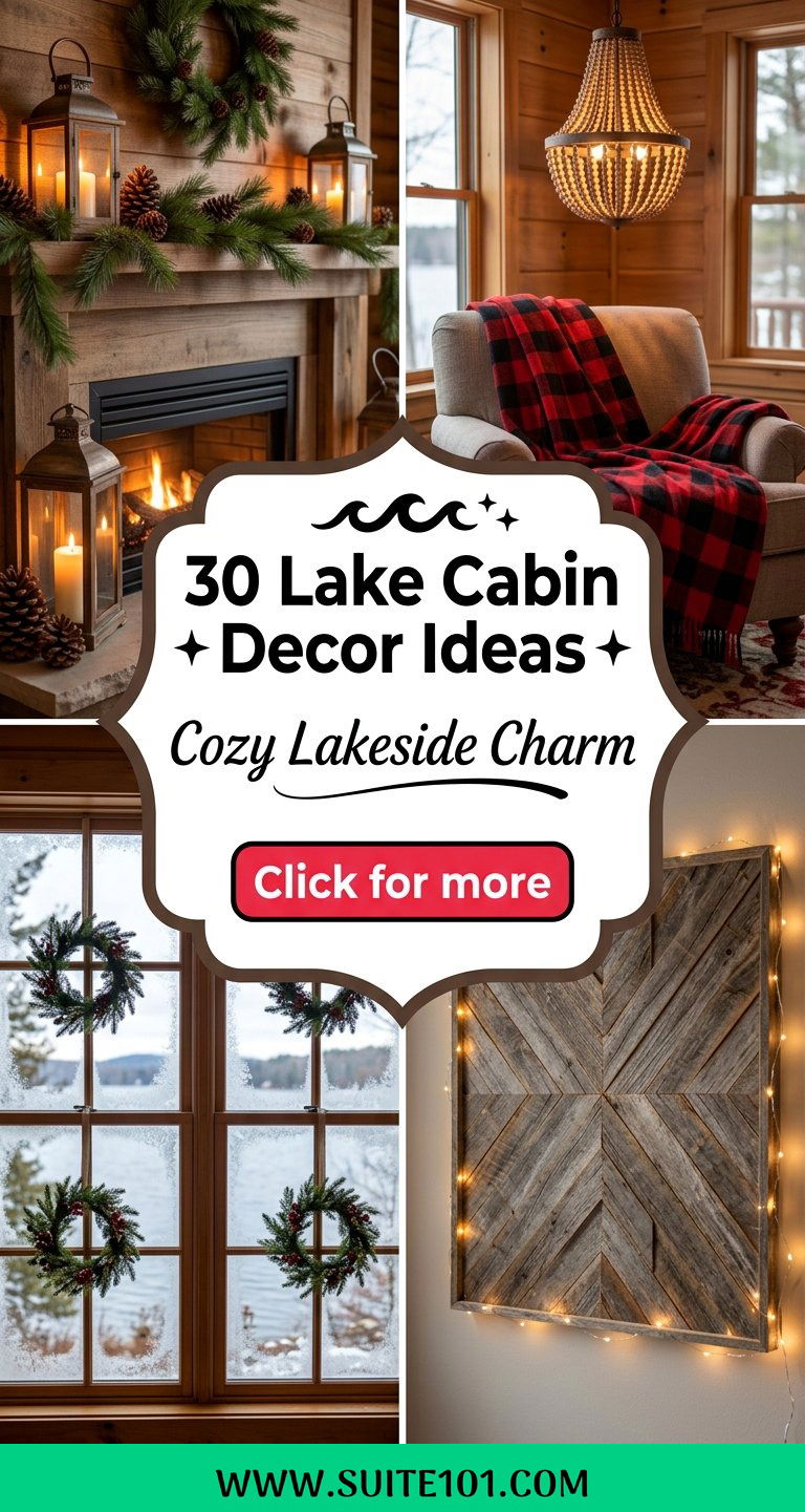 30 Lake Cabin Decor Ideas for Cozy Lakeside Charm All Year - 30 Lake Cabin Decor Ideas for Cozy Lakeside Charm All Year