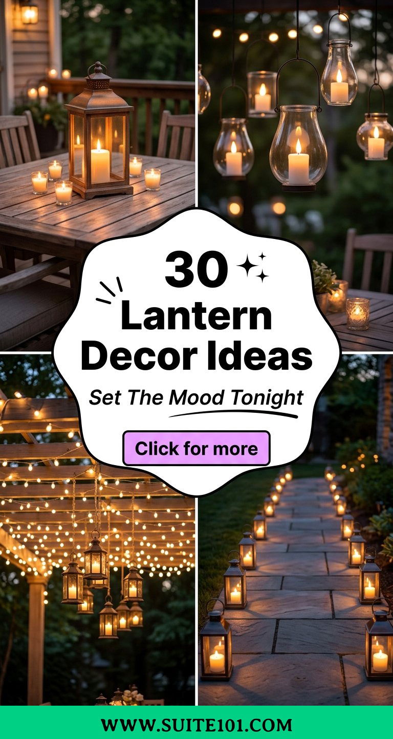 30 Lantern Decor Ideas To Set The Mood With Warm Glow Tonight - 30 Lantern Decor Ideas To Set The Mood With Warm Glow Tonight