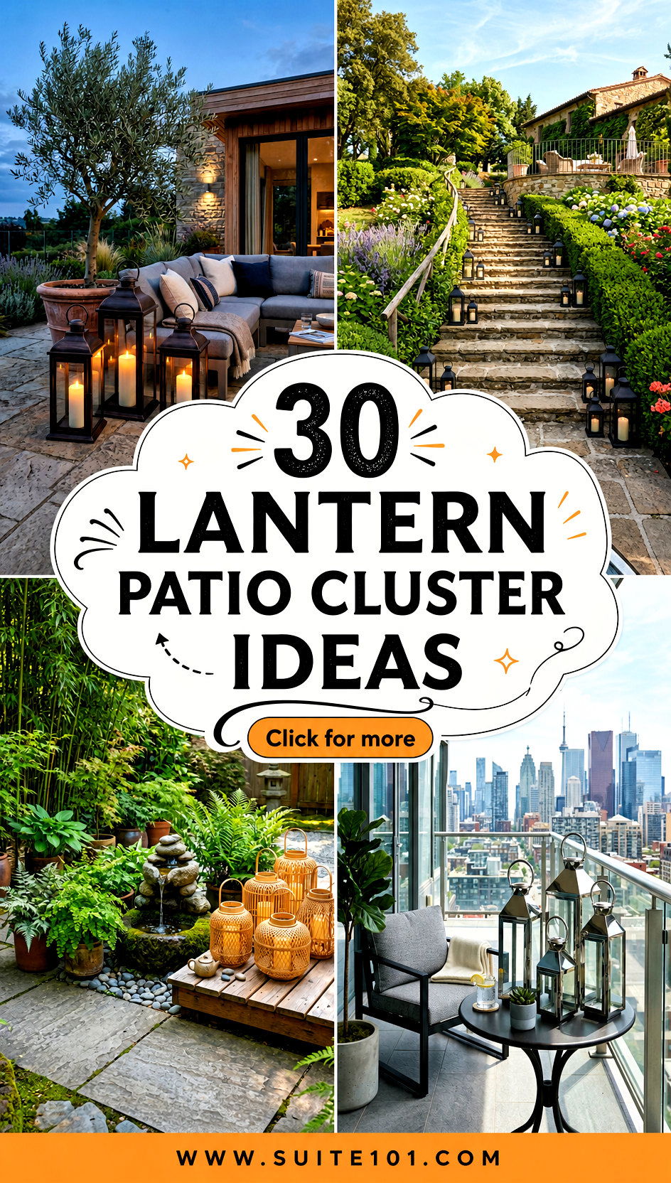 30 Lantern Patio Cluster Ideas For A Stunning Outdoor Display - 30 Lantern Patio Cluster Ideas For A Stunning Outdoor Display