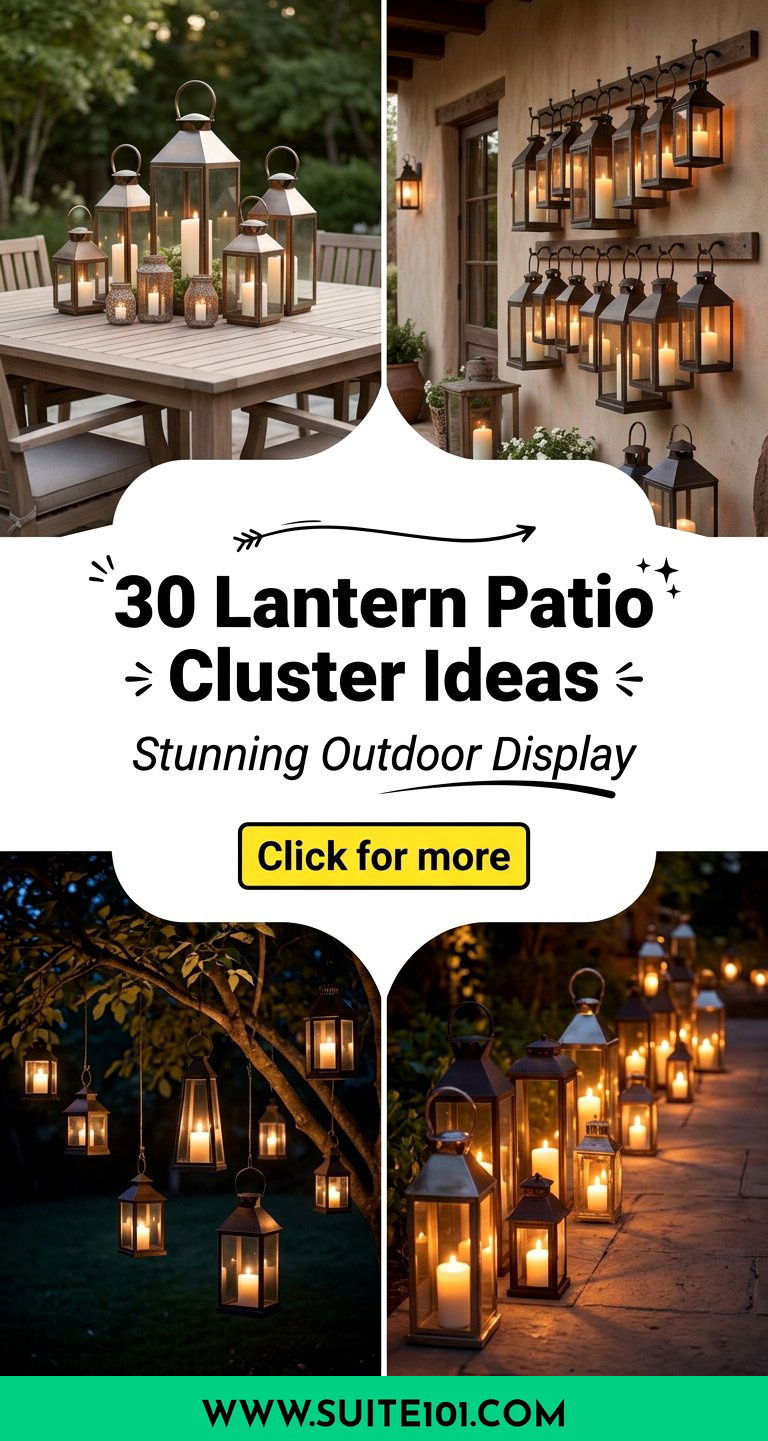 30 Lantern Patio Cluster Ideas For A Stunning Outdoor Display - 30 Lantern Patio Cluster Ideas For A Stunning Outdoor Display