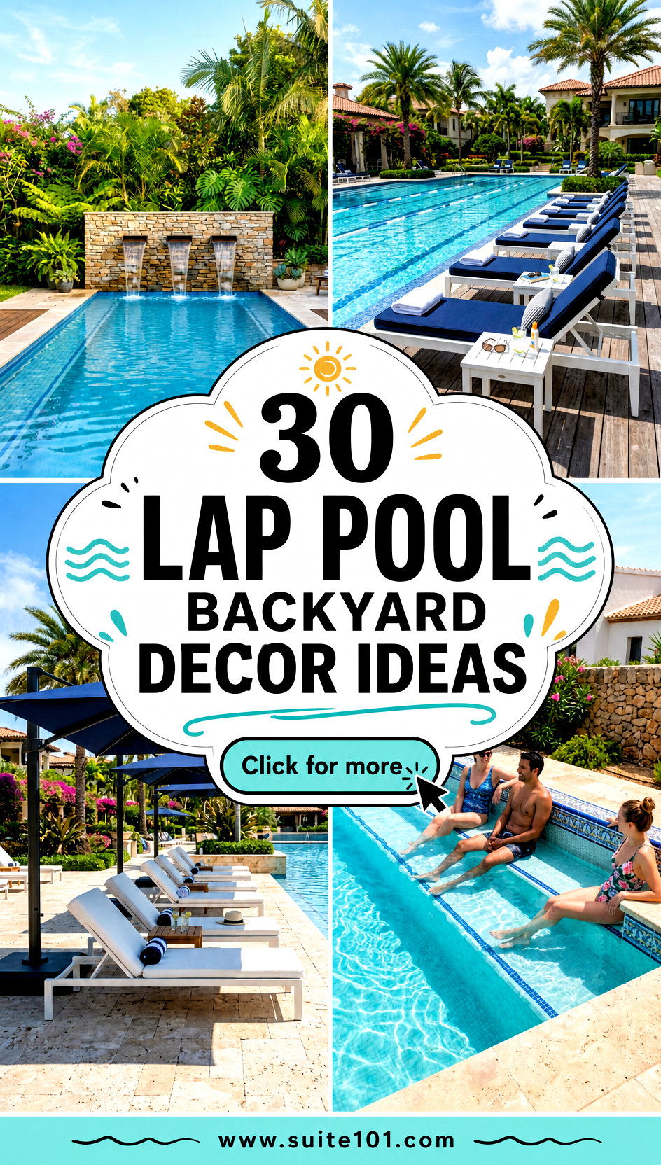 30 Lap Pool Backyard Decor Ideas for a Resort-Style Escape - 30 Lap Pool Backyard Decor Ideas for a Resort-Style Escape