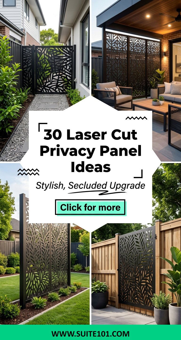 30 Laser Cut Privacy Panel Ideas For Stylish Secluded Outdoor - 30 Laser Cut Privacy Panel Ideas For Stylish, Secluded Outdoor