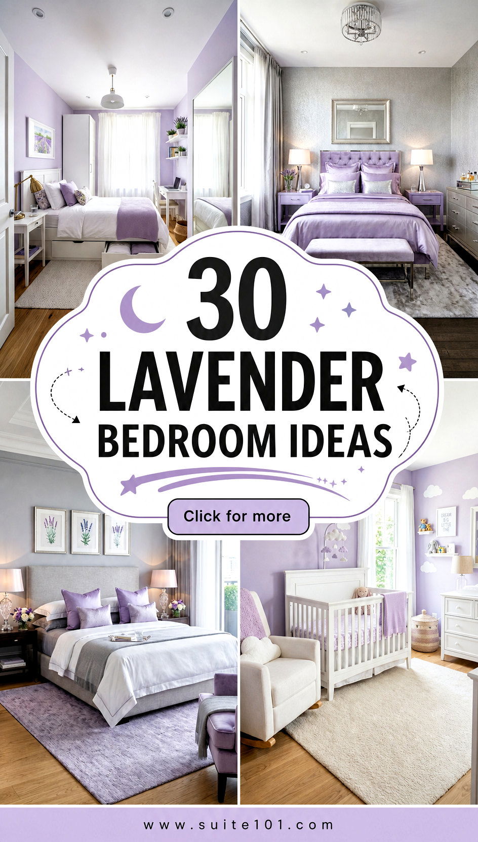 30 Lavender Bedroom Ideas for Calm Dreamy Nights at Home - 30 Lavender Bedroom Ideas for Calm, Dreamy Nights at Home