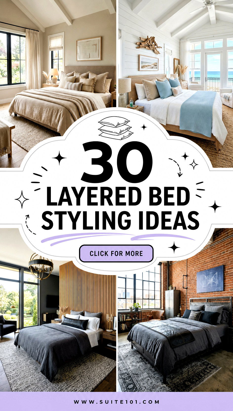 30 Layered Bed Styling Ideas for a Cozy Elevated Bedroom - 30 Layered Bed Styling Ideas for a Cozy, Elevated Bedroom