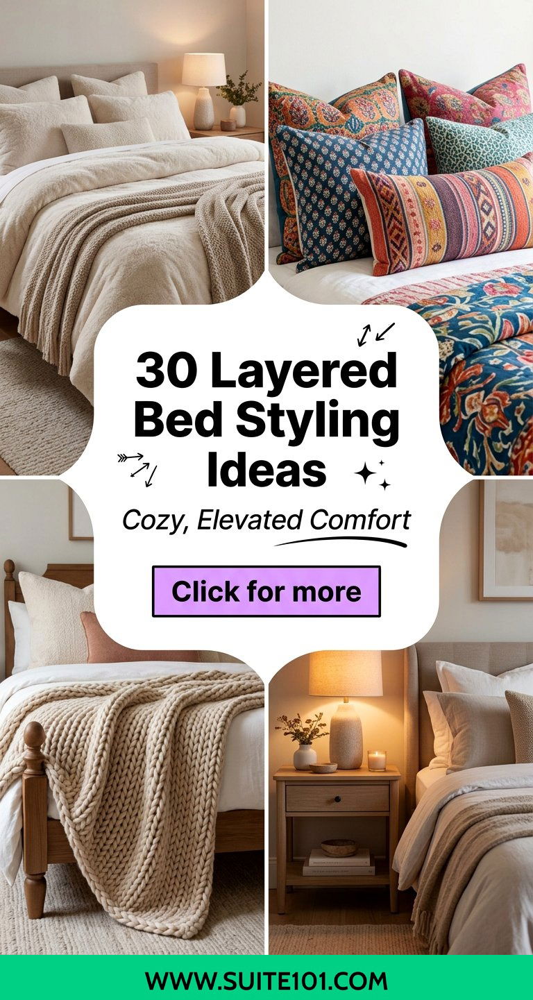 30 Layered Bed Styling Ideas for a Cozy Elevated Bedroom - 30 Layered Bed Styling Ideas for a Cozy, Elevated Bedroom