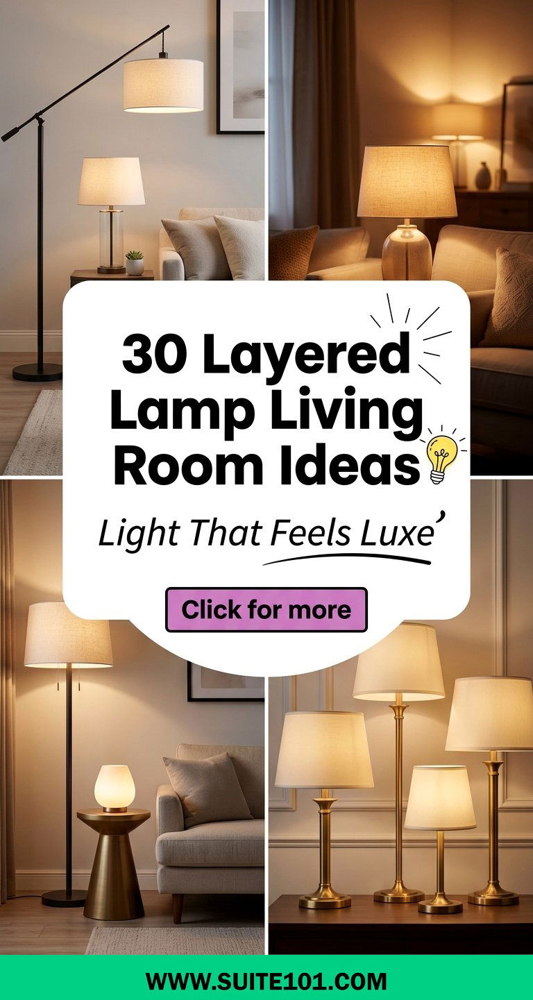 30 Layered Lamp Living Room Ideas for Light That Feels Luxe - 30 Layered Lamp Living Room Ideas for Light That Feels Luxe