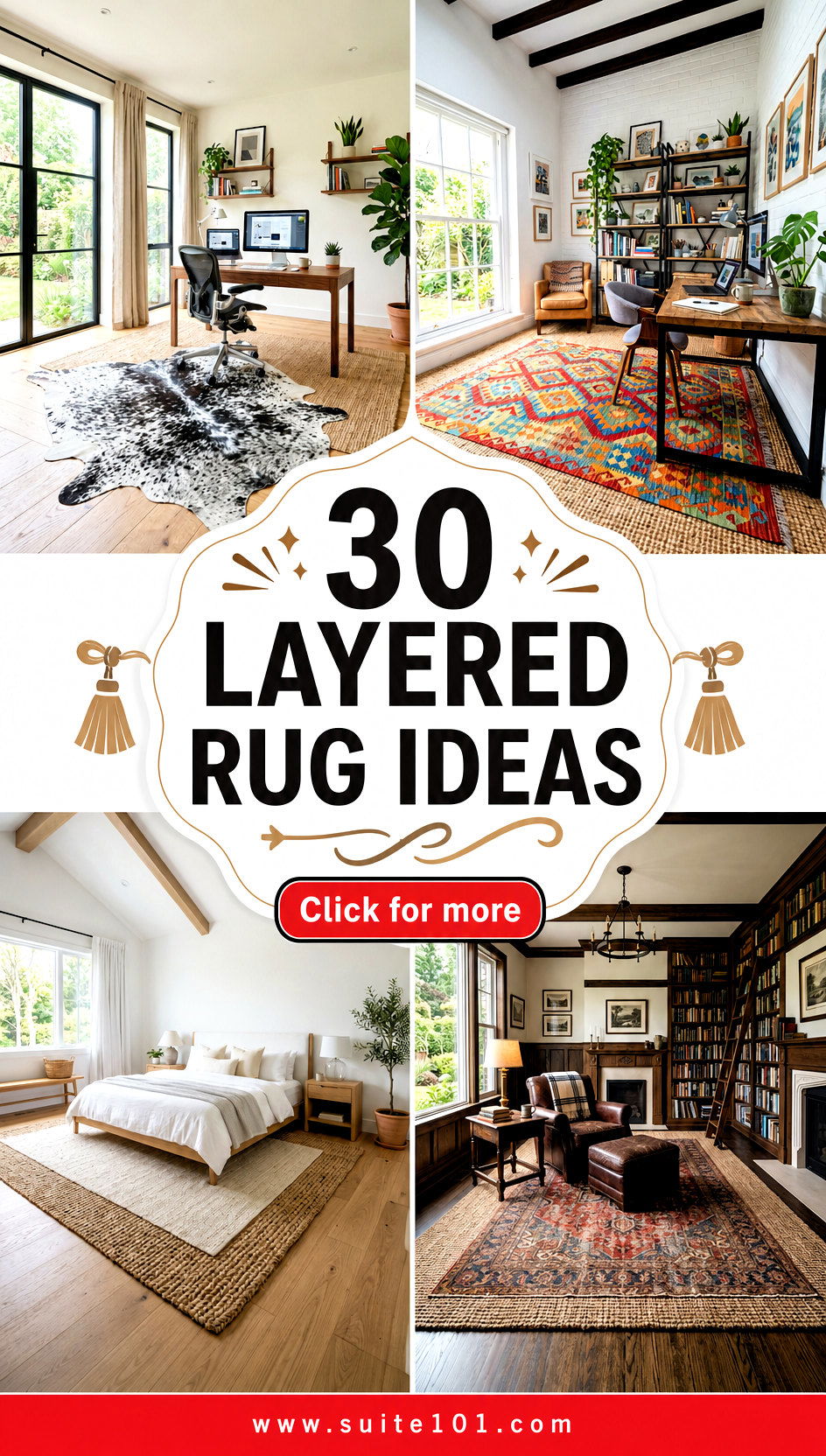 30 Layered Rug Ideas to Style Your Living Room Like a Pro - 30 Layered Rug Ideas to Style Your Living Room Like a Pro