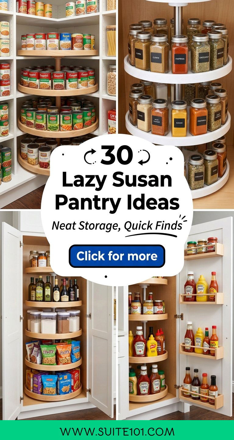 30 Lazy Susan Pantry Ideas for Neat Easy Access Storage - 30 Lazy Susan Pantry Ideas for Neat, Easy Access Storage