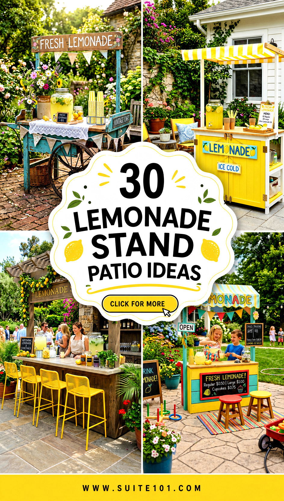 30 Lemonade Stand Patio Ideas for a Showstopping Setup Today - 30 Lemonade Stand Patio Ideas for a Showstopping Setup Today