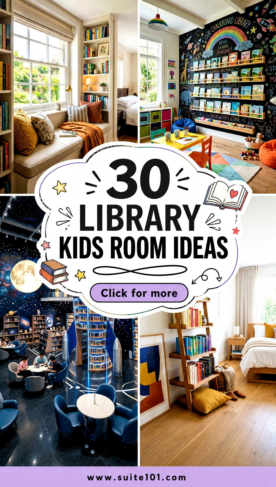 30 Library Kids Room Ideas to Create a Reading-Ready Haven - 30 Library Kids Room Ideas to Create a Reading-Ready Haven
