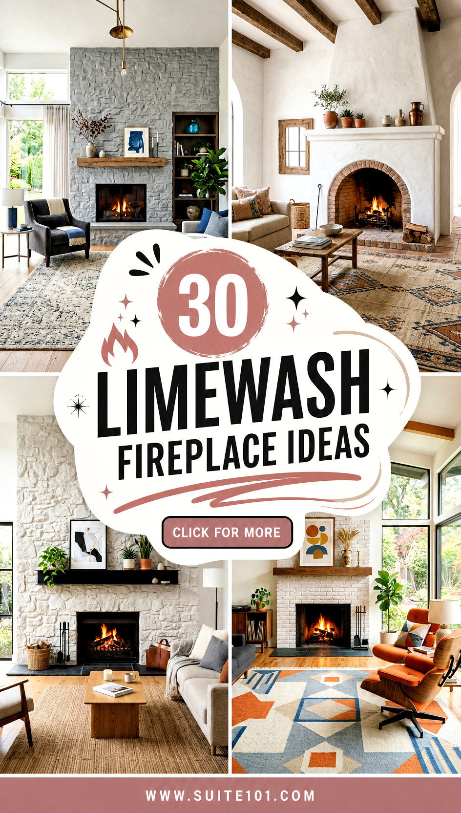 30 Limewash Fireplace Ideas for Soft Color and Old-World Charm - 30 Limewash Fireplace Ideas for Soft Color and Old-World Charm