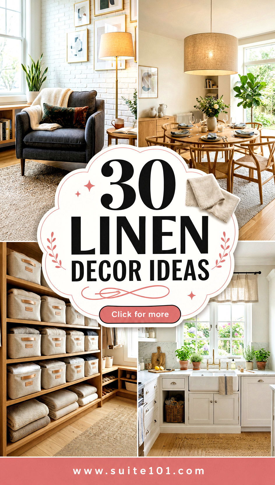 30 Linen Decor Ideas to Add Soft Texture Everywhere Today - 30 Linen Decor Ideas to Add Soft Texture Everywhere Today
