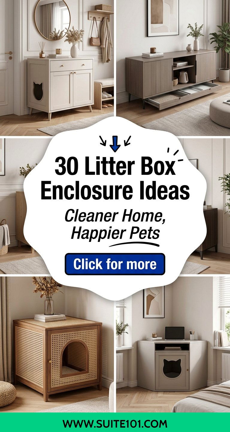 30 Litter Box Enclosure Ideas for a Cleaner Home and Pets - 30 Litter Box Enclosure Ideas for a Cleaner Home (and Pets)