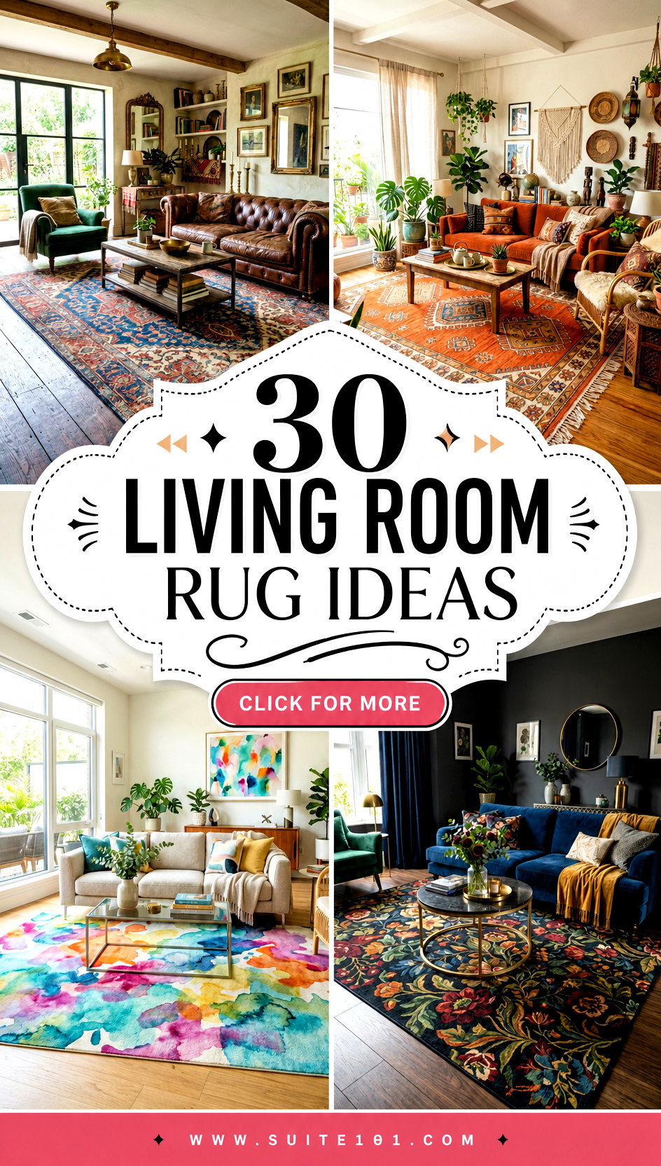 30 Living Room Rug Ideas to Anchor Your Space Beautifully - 30 Living Room Rug Ideas to Anchor Your Space Beautifully