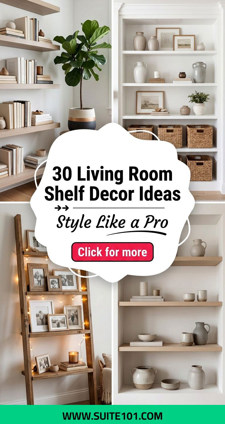 30 Living Room Shelf Decor Ideas for Styling Like a Pro - 30 Living Room Shelf Decor Ideas for Styling Like a Pro