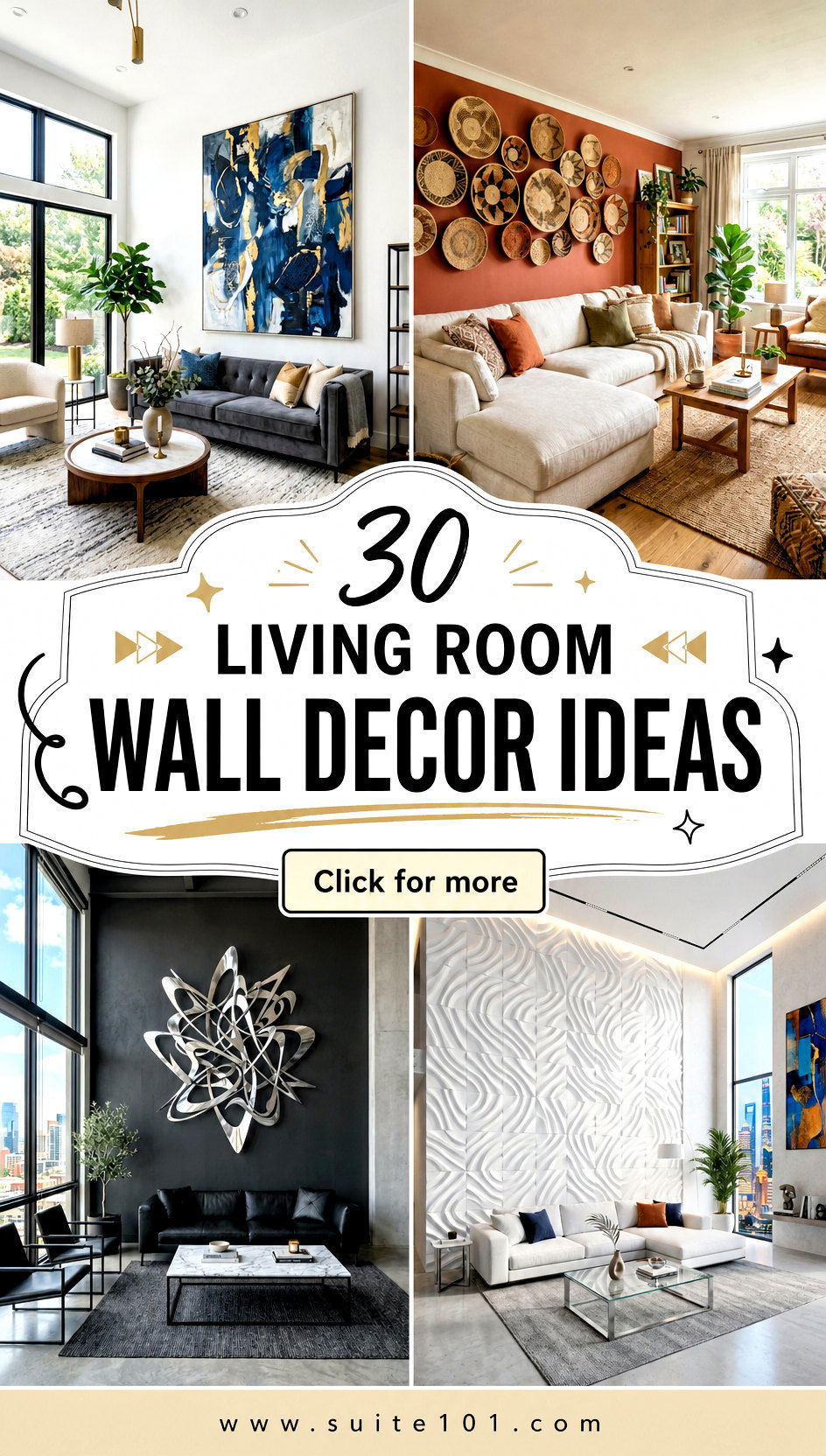 30 Living Room Wall Decor Ideas to Refresh Your Space Fast for Real Results - 30 Living Room Wall Decor Ideas to Refresh Your Space Fast for Real Results