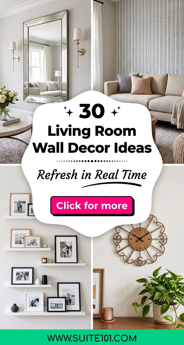 30 Living Room Wall Decor Ideas to Refresh Your Space Fast for Real Results - 30 Living Room Wall Decor Ideas to Refresh Your Space Fast for Real Results
