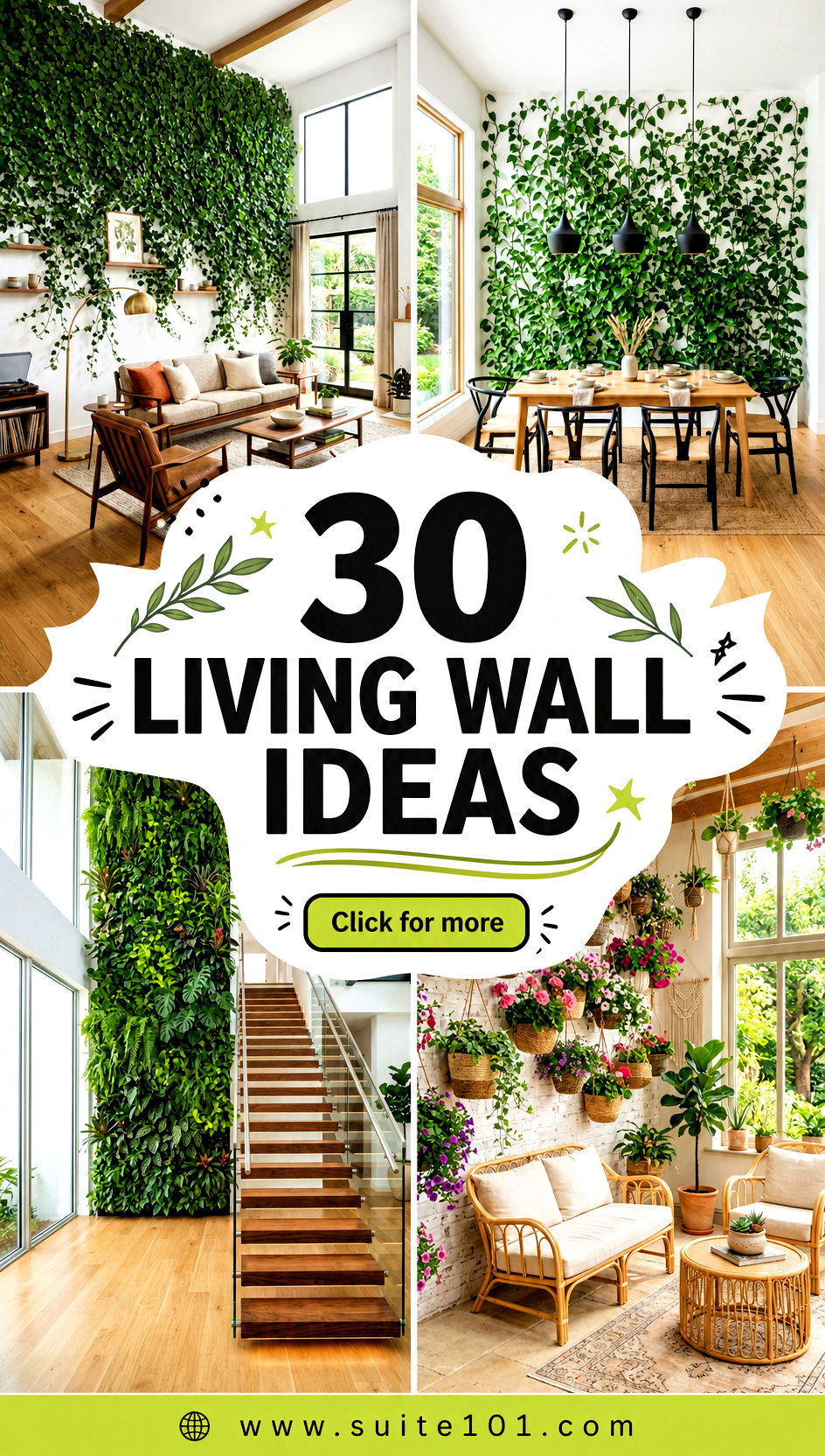 30 Living Wall Ideas for a Stunning Indoor Garden Look Now - 30 Living Wall Ideas for a Stunning Indoor Garden Look Now