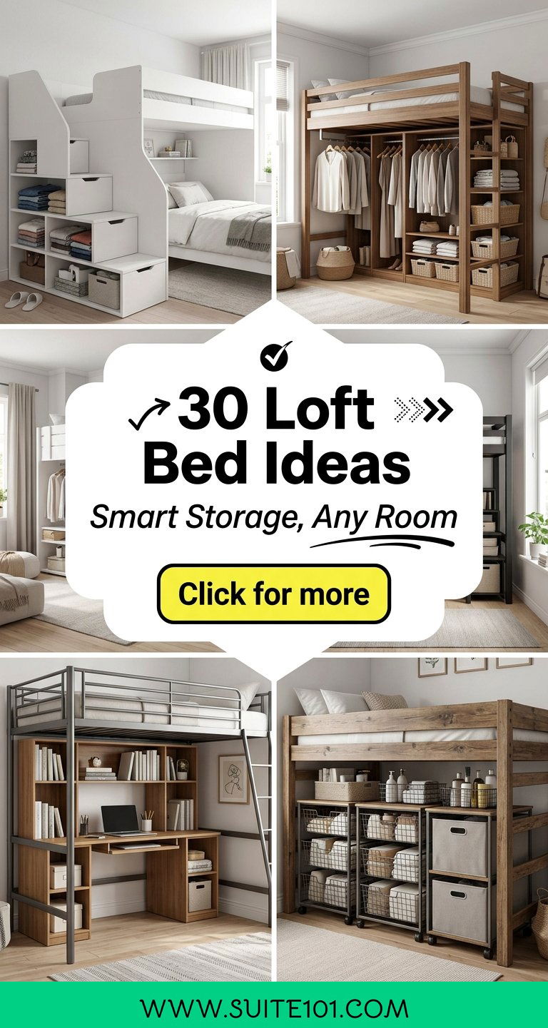 30 Loft Bed Ideas Maximize Space With Smart Storage Designs That Fit Any Room - 30 Loft Bed Ideas: Maximize Space With Smart Storage Designs That Fit Any Room