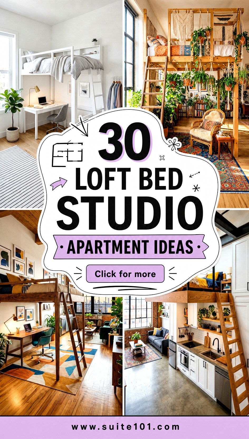 30 Loft Bed Studio Apartment Ideas for Bigger Smarter Layouts - 30 Loft Bed Studio Apartment Ideas for Bigger, Smarter Layouts