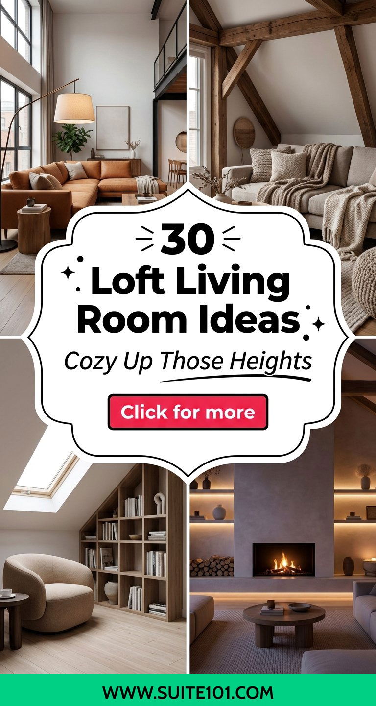 30 Loft Living Room Ideas to Make Your High Ceilings Cozy - 30 Loft Living Room Ideas to Make Your High Ceilings Cozy