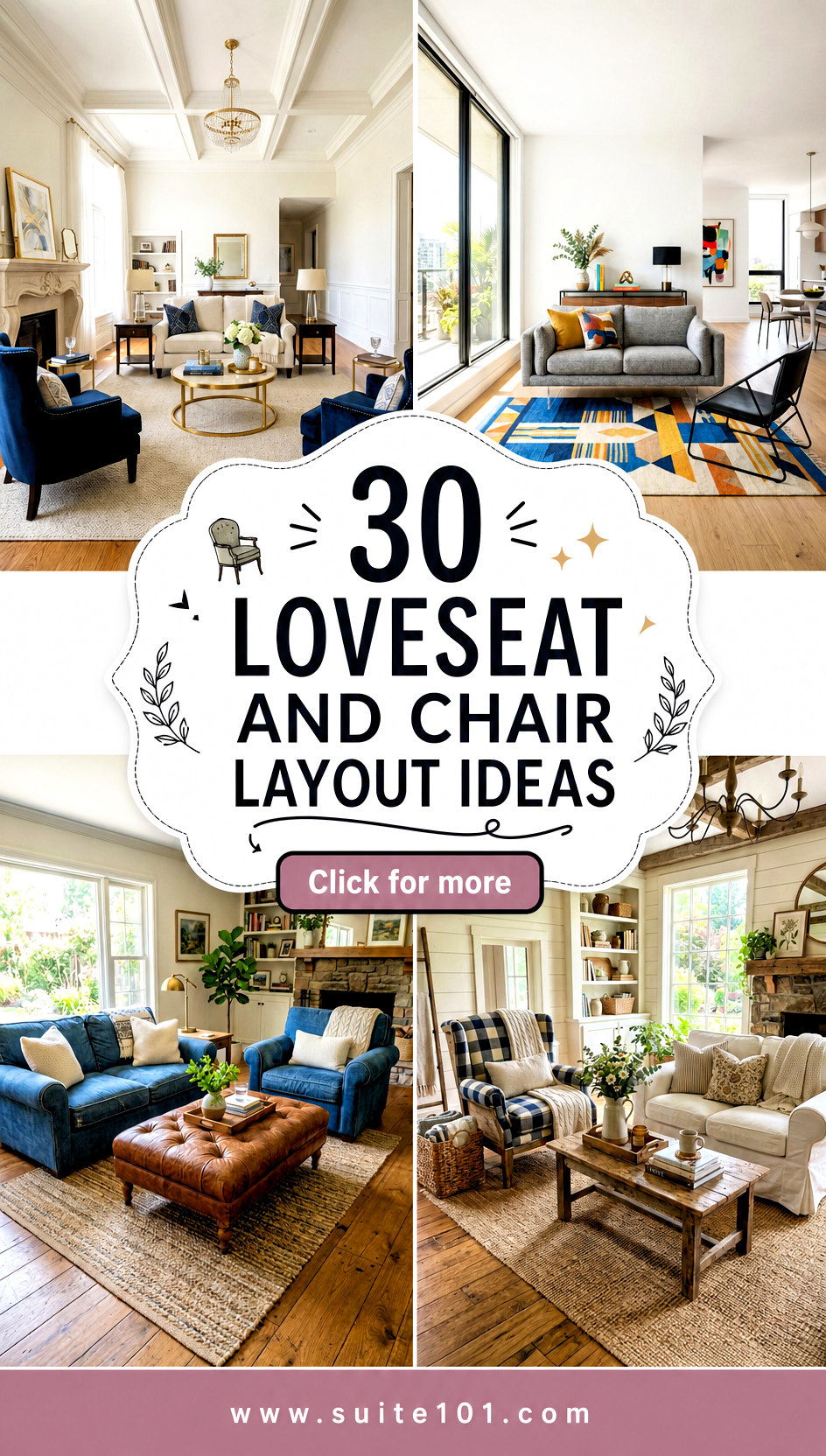 30 Loveseat and Chair Layout Ideas for Cozy Flexible Seating - 30 Loveseat and Chair Layout Ideas for Cozy, Flexible Seating
