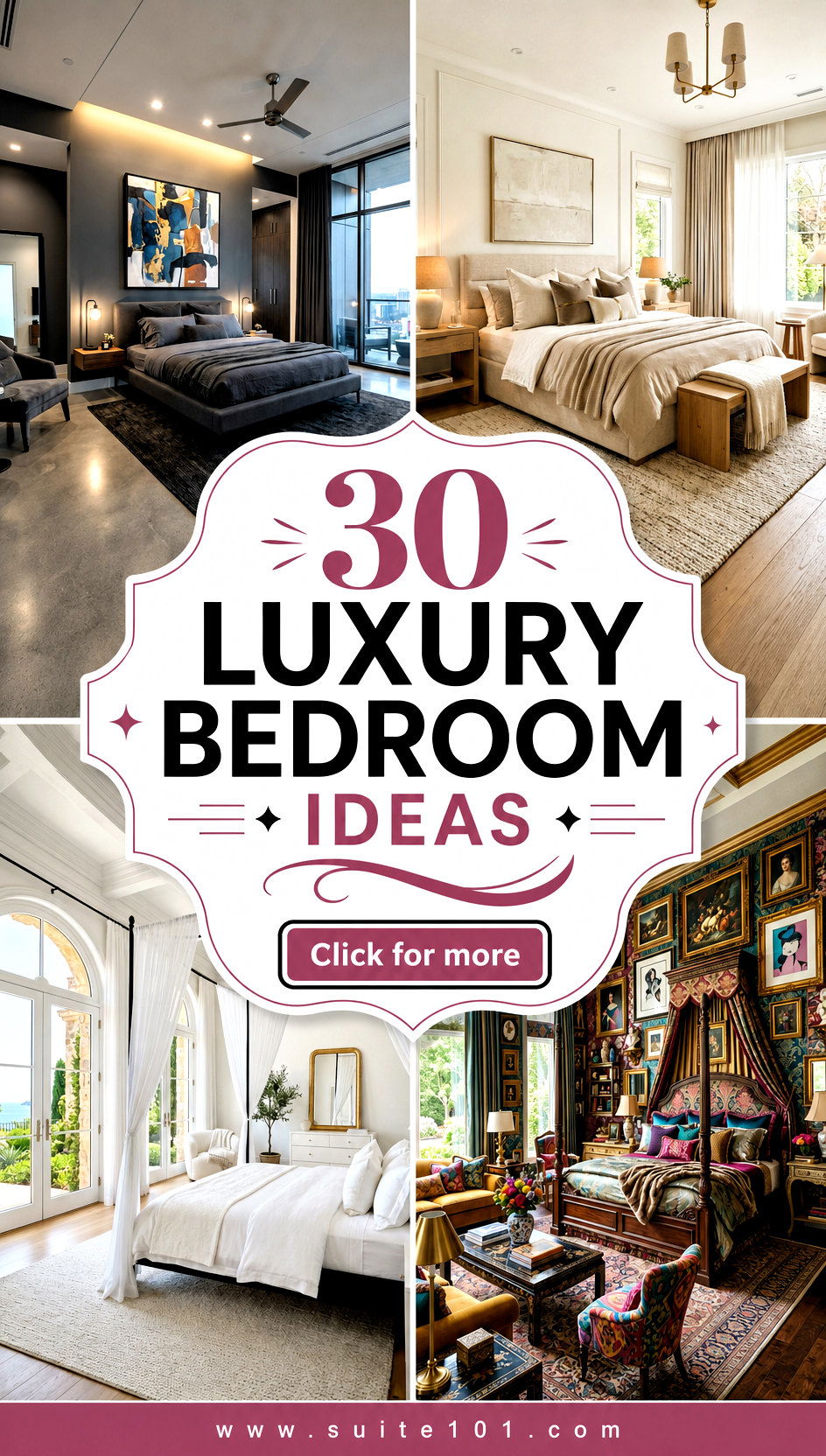 30 Luxury Bedroom Ideas to Elevate Your Resting Space Today - 30 Luxury Bedroom Ideas to Elevate Your Resting Space Today