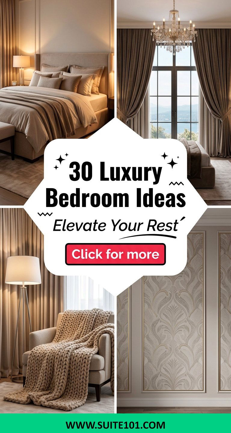 30 Luxury Bedroom Ideas to Elevate Your Resting Space Today - 30 Luxury Bedroom Ideas to Elevate Your Resting Space Today