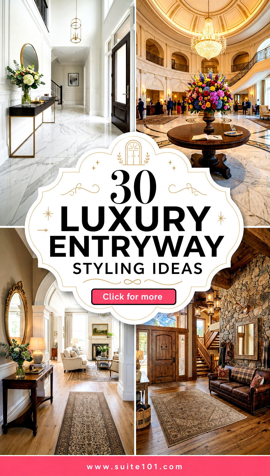 30 Luxury Entryway Styling Ideas to Impress Guests Every Day - 30 Luxury Entryway Styling Ideas to Impress Guests Every Day