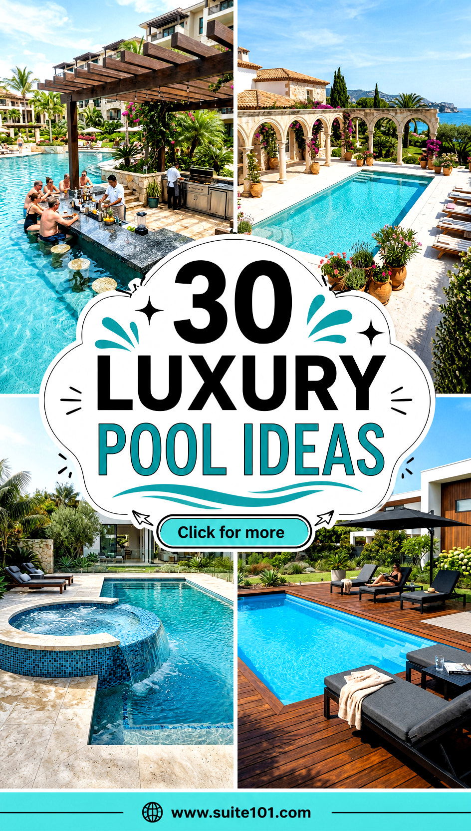 30 Luxury Pool Ideas to Create a Resort-Feel Backyard Escape - 30 Luxury Pool Ideas to Create a Resort-Feel Backyard Escape