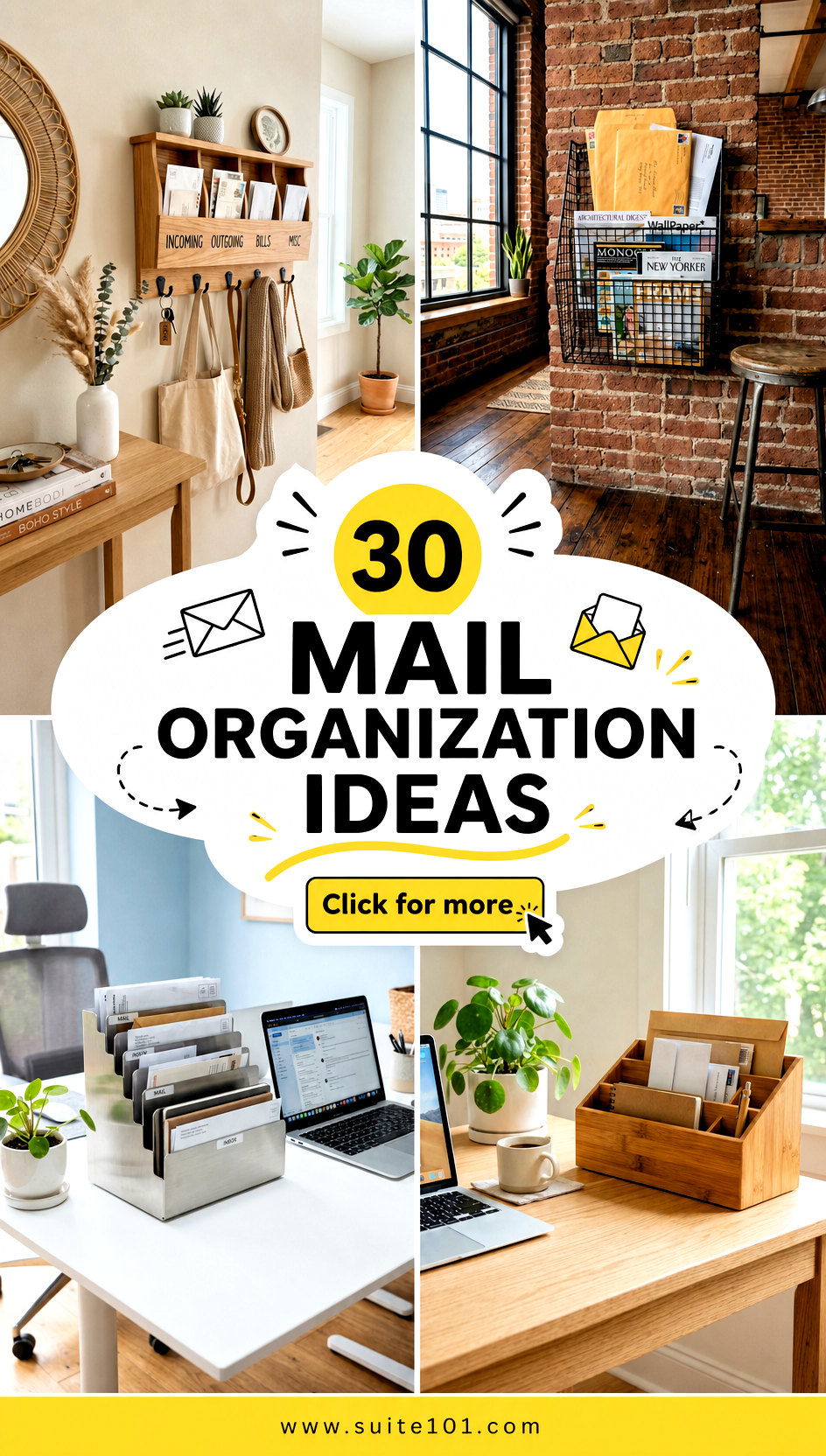 30 Mail Organization Ideas to Keep Your Home Running Smoothly - 30 Mail Organization Ideas to Keep Your Home Running Smoothly
