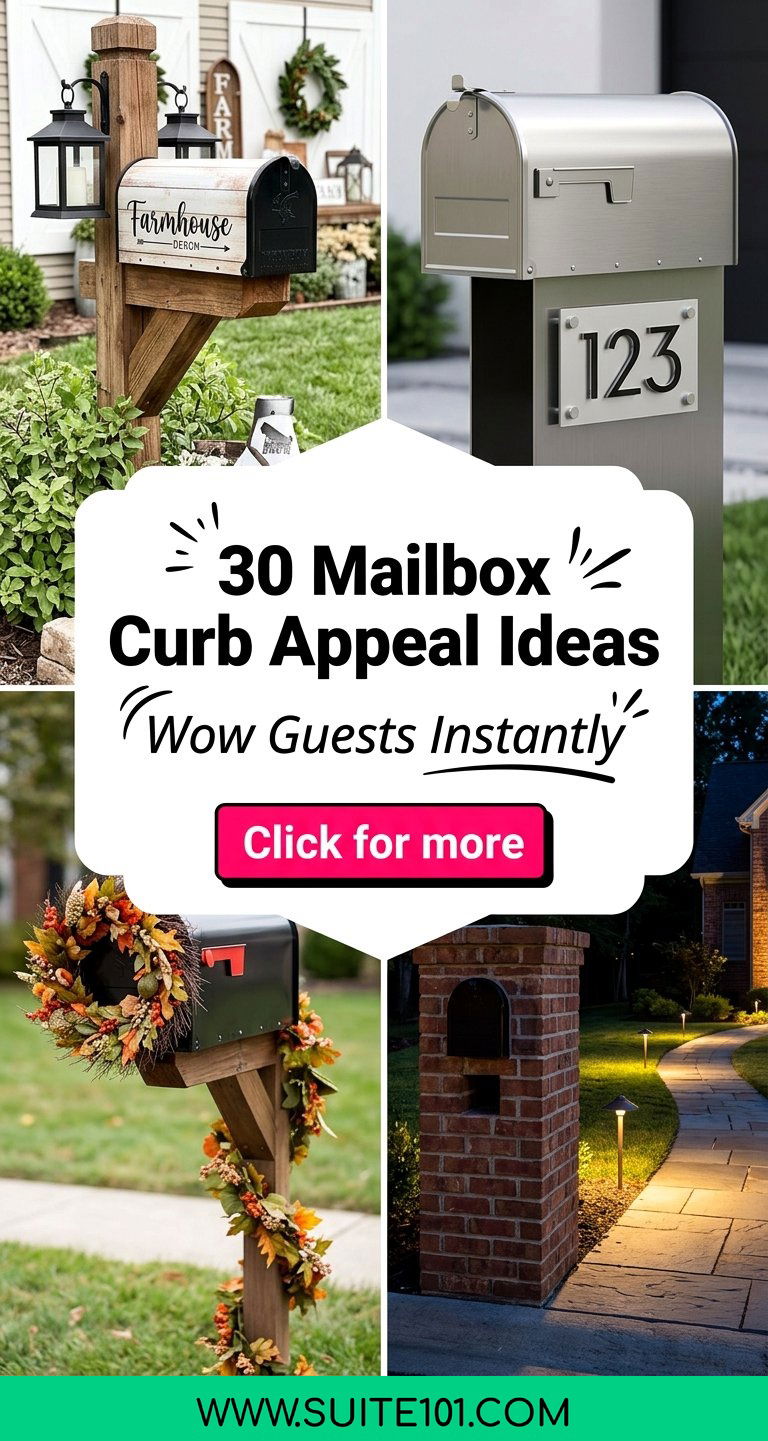 30 Mailbox Curb Appeal Ideas That Instantly Wow Guests - 30 Mailbox Curb Appeal Ideas That Instantly Wow Guests