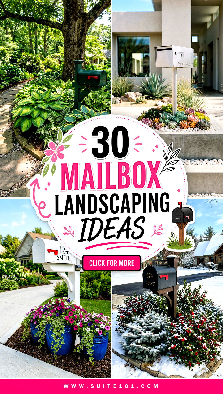30 Mailbox Landscaping Ideas for a Picture-Perfect Entryway - 30 Mailbox Landscaping Ideas for a Picture-Perfect Entryway