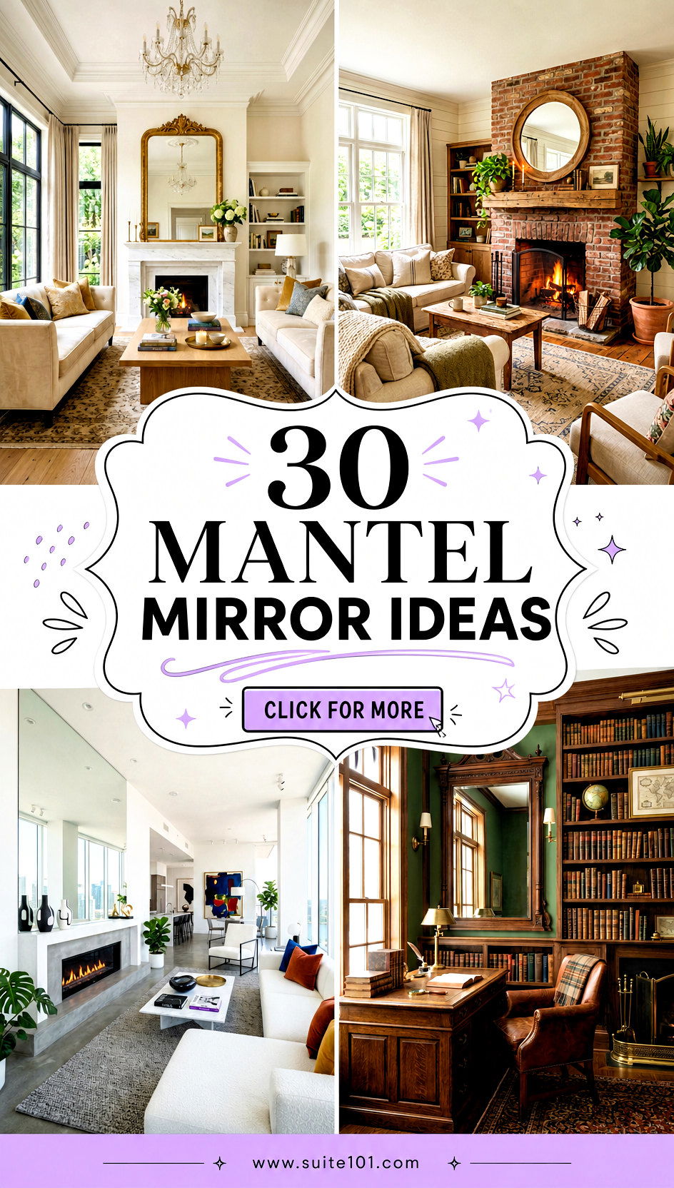 30 Mantel Mirror Ideas to Elevate Fireplace Style Instantly - 30 Mantel Mirror Ideas to Elevate Fireplace Style Instantly