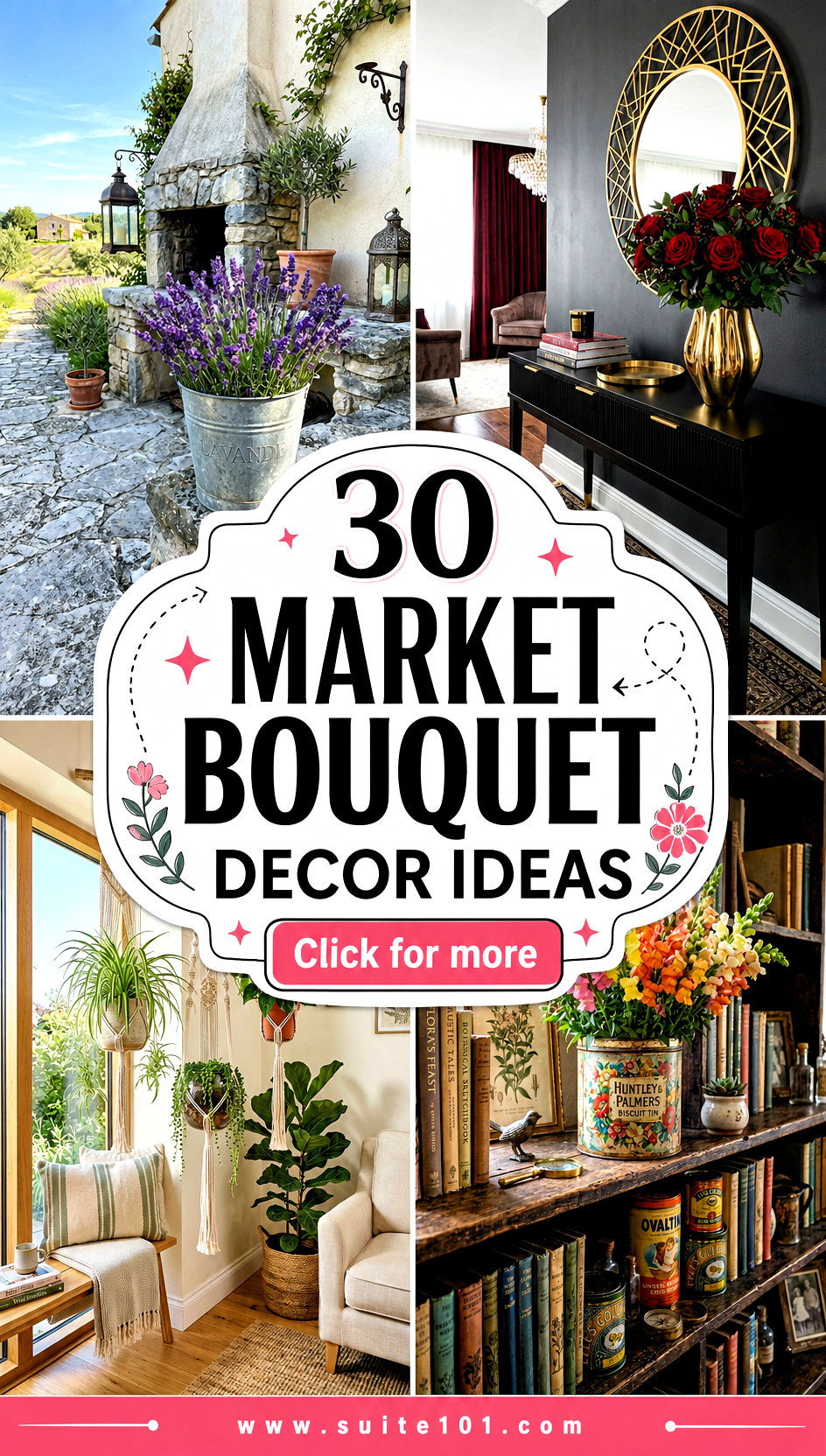 30 Market Bouquet Decor Ideas for Effortless Springtime Beauty - 30 Market Bouquet Decor Ideas for Effortless Springtime Beauty
