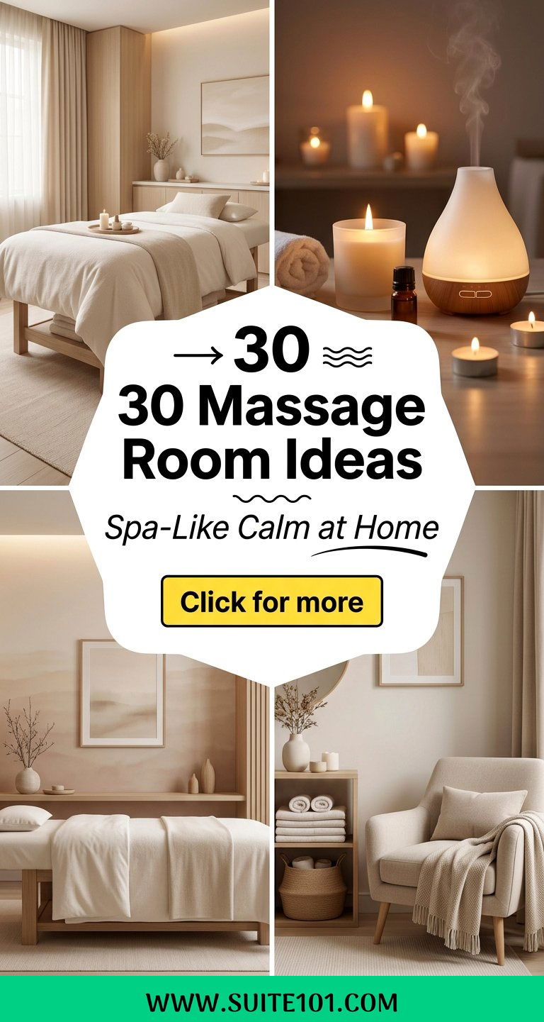 30 Massage Room Ideas to Create a Spa-Like Retreat at Home - 30 Massage Room Ideas to Create a Spa-Like Retreat at Home