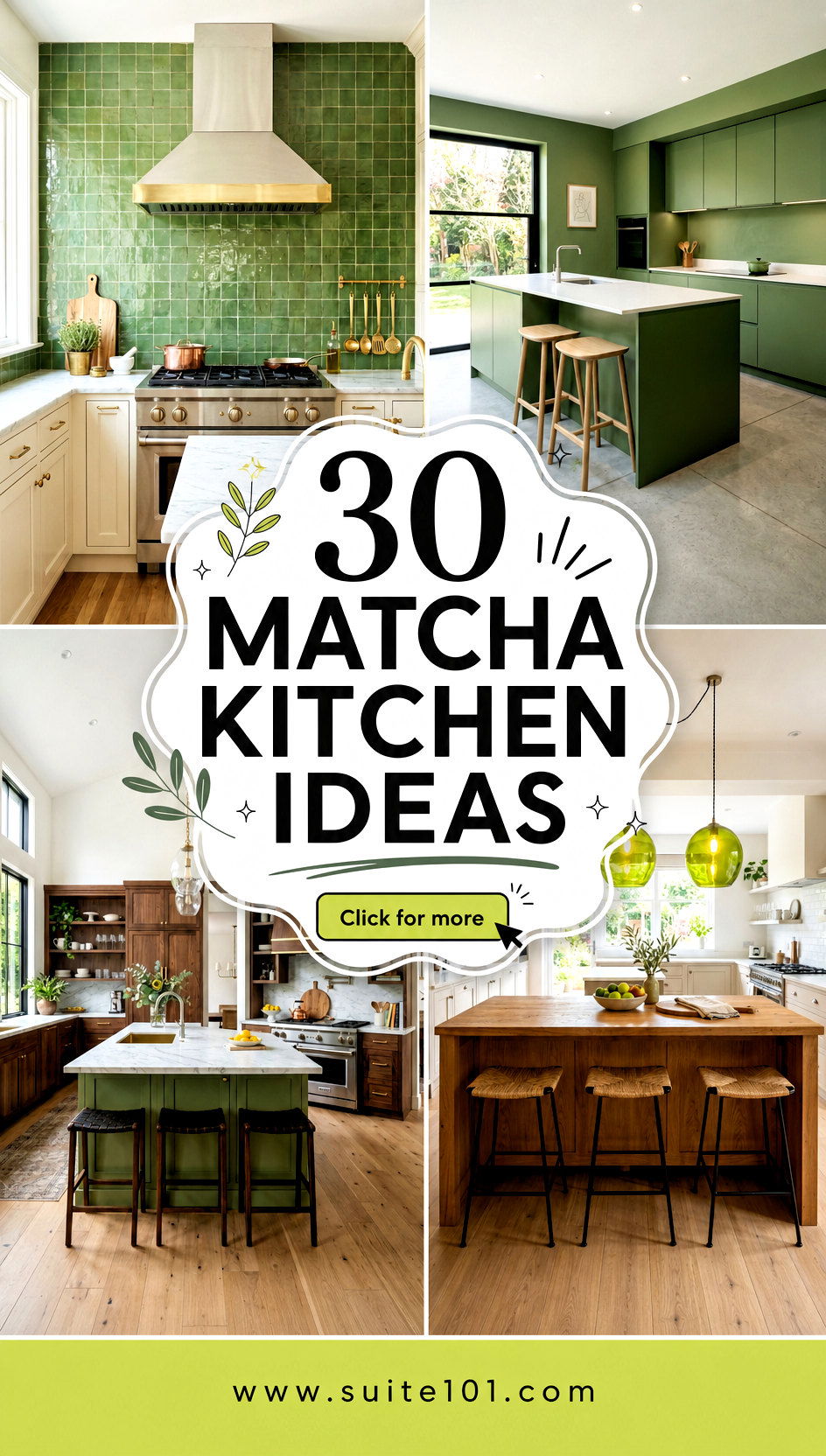 30 Matcha Kitchen Ideas for Fresh Calm Color and Style - 30 Matcha Kitchen Ideas for Fresh, Calm Color and Style