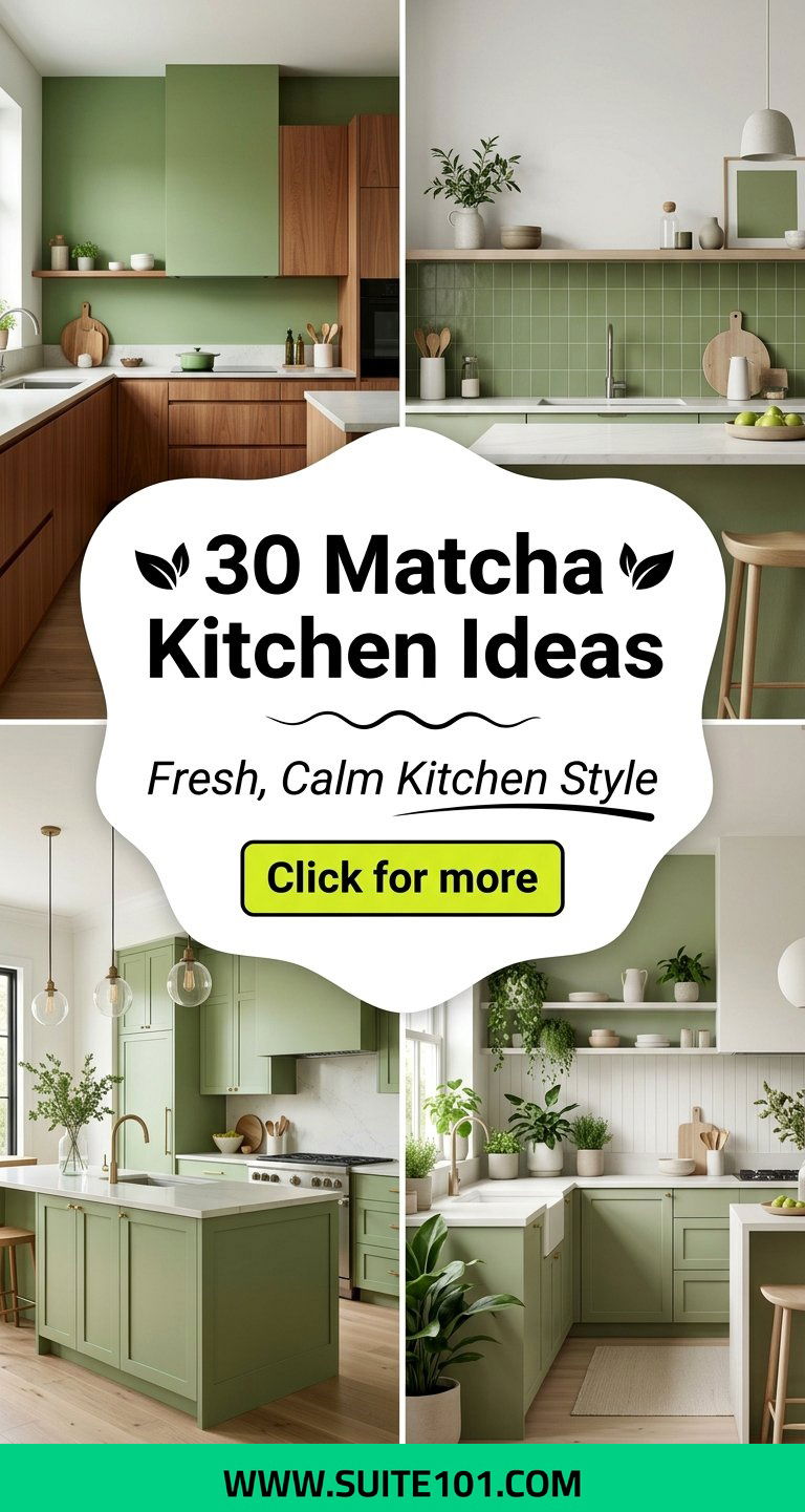 30 Matcha Kitchen Ideas for Fresh Calm Color and Style - 30 Matcha Kitchen Ideas for Fresh, Calm Color and Style