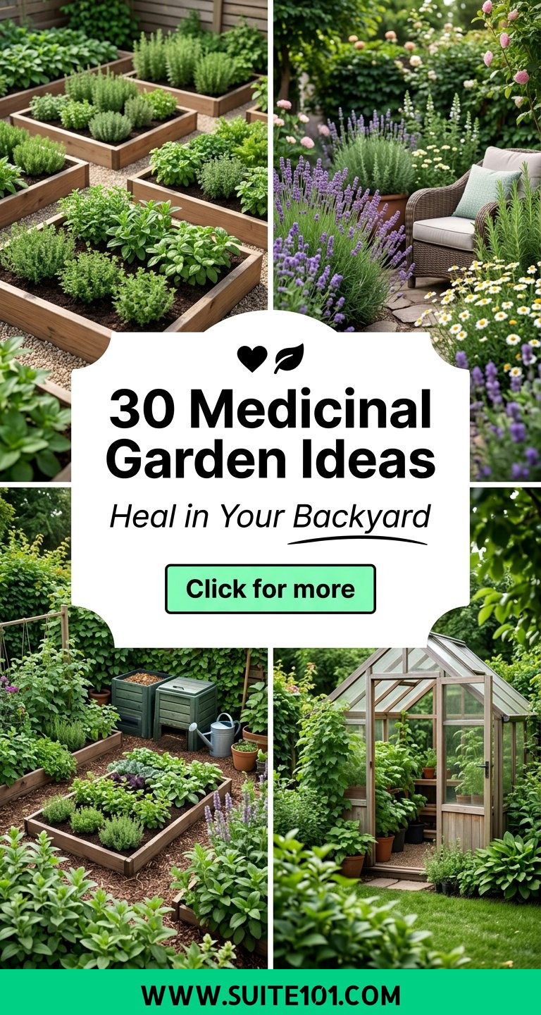 30 Medicinal Garden Ideas for a Healing Beautiful Backyard - 30 Medicinal Garden Ideas for a Healing, Beautiful Backyard