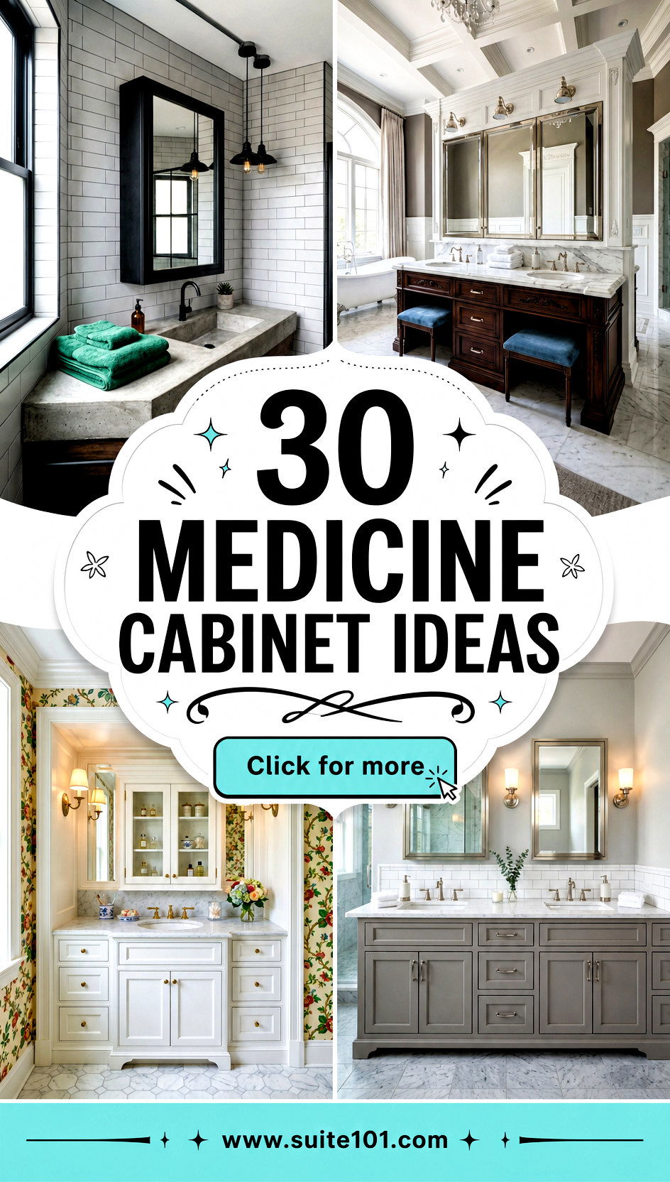 30 Medicine Cabinet Ideas That Make Any Bathroom Feel Spa-Like - 30 Medicine Cabinet Ideas That Make Any Bathroom Feel Spa-Like