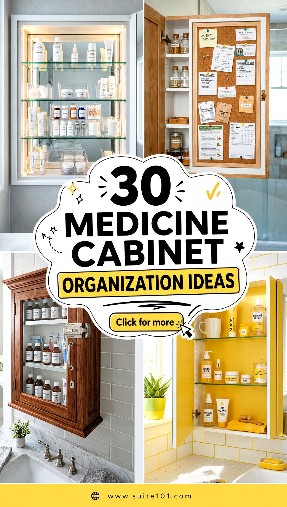 30 Medicine Cabinet Organization Ideas for Clutter-Free Storage - 30 Medicine Cabinet Organization Ideas for Clutter-Free Storage