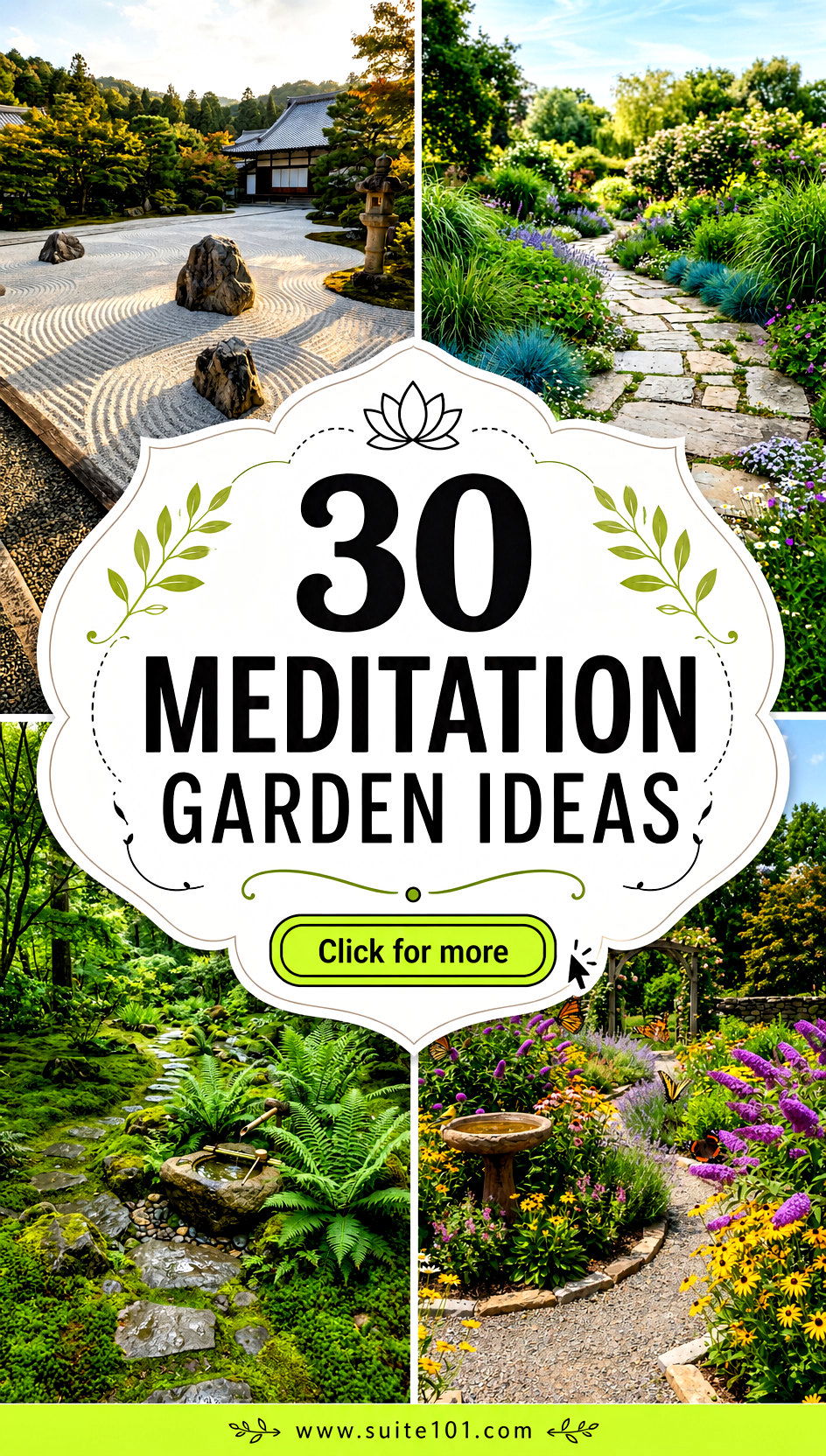 30 Meditation Garden Ideas for Peaceful Private Green Retreats - 30 Meditation Garden Ideas for Peaceful, Private Green Retreats
