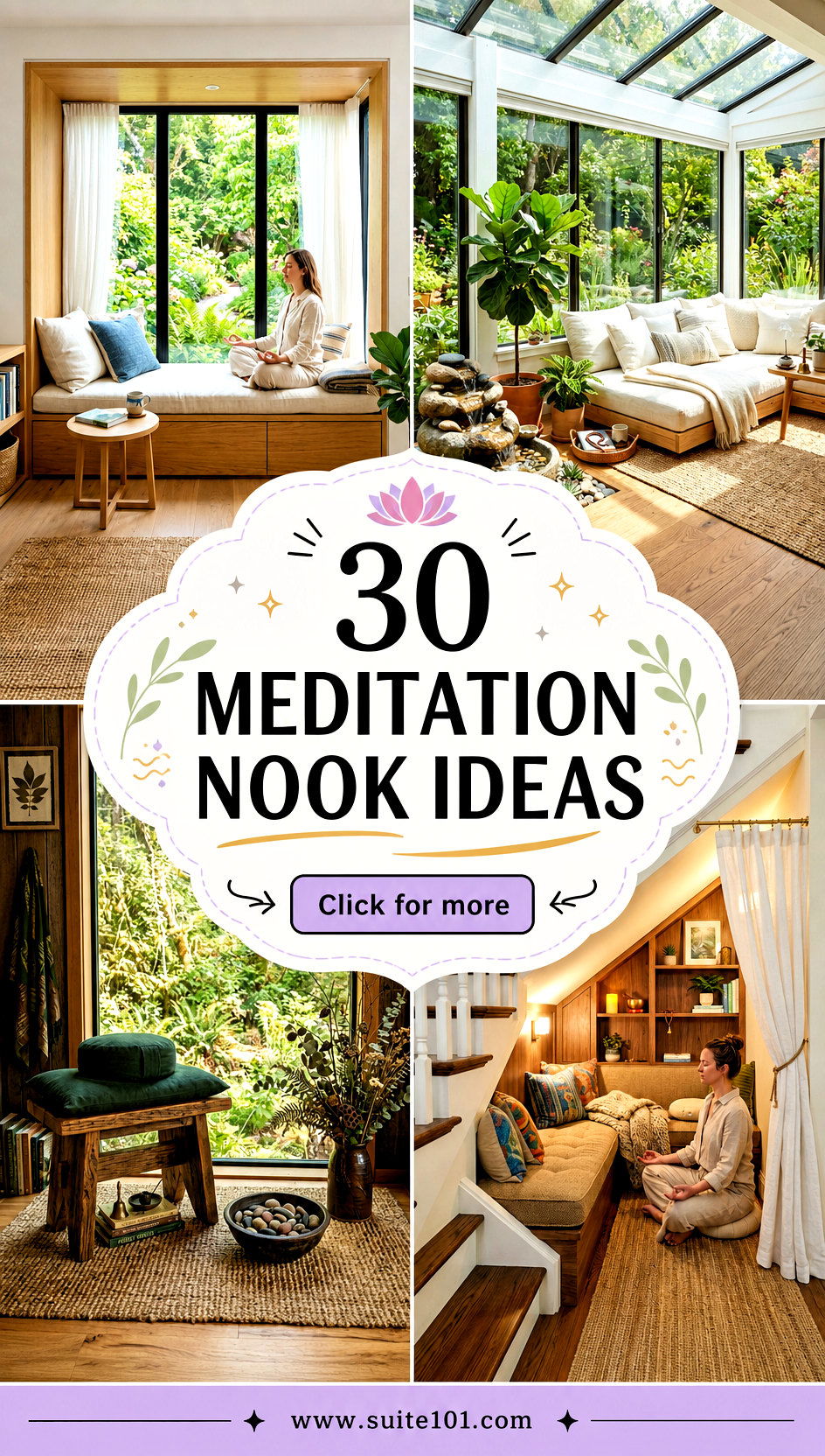 30 Meditation Nook Ideas for Peaceful Mindful Moments at Home - 30 Meditation Nook Ideas for Peaceful, Mindful Moments at Home