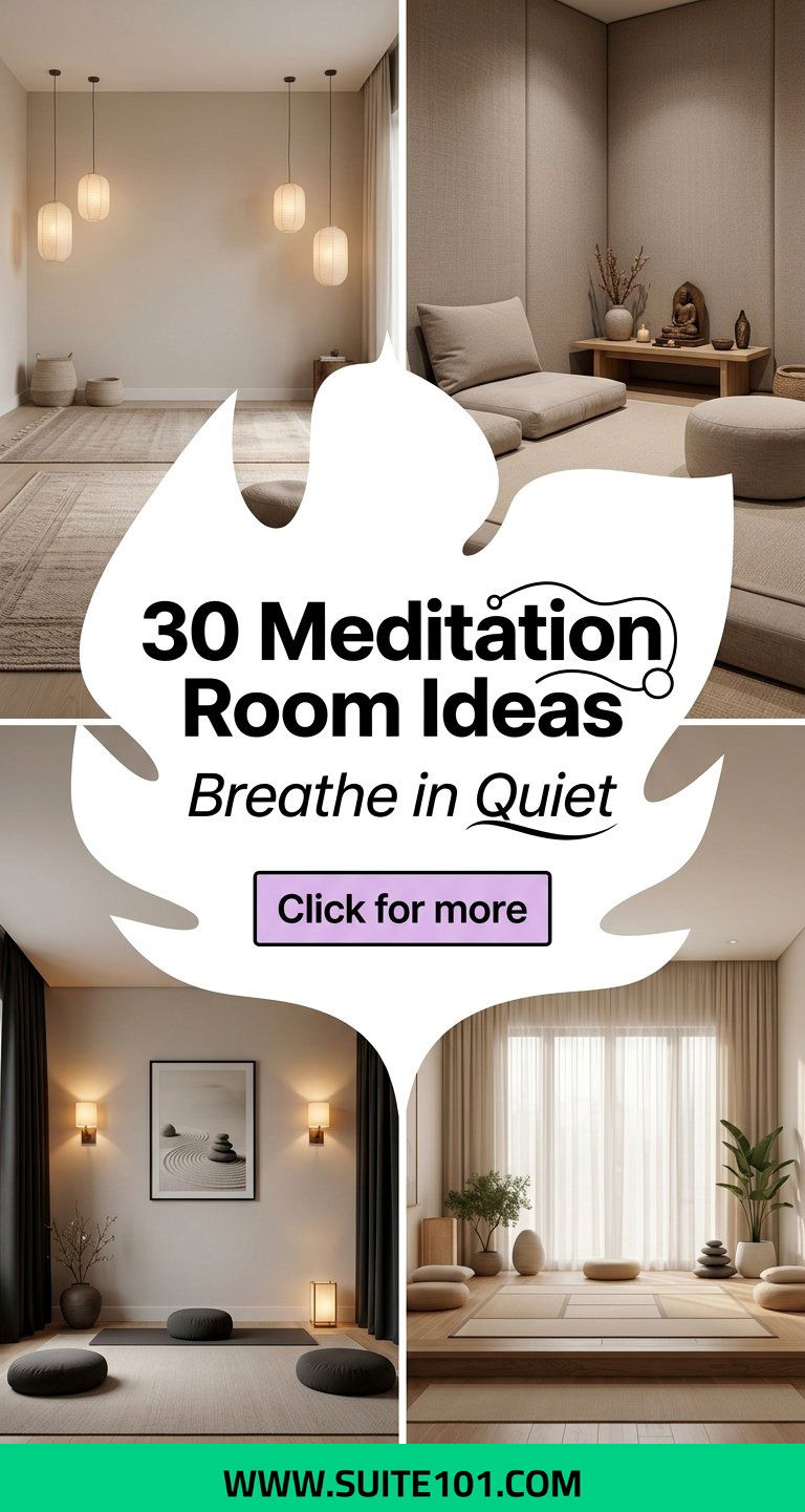30 Meditation Room Ideas to Design a Quiet Space to Breathe - 30 Meditation Room Ideas to Design a Quiet Space to Breathe