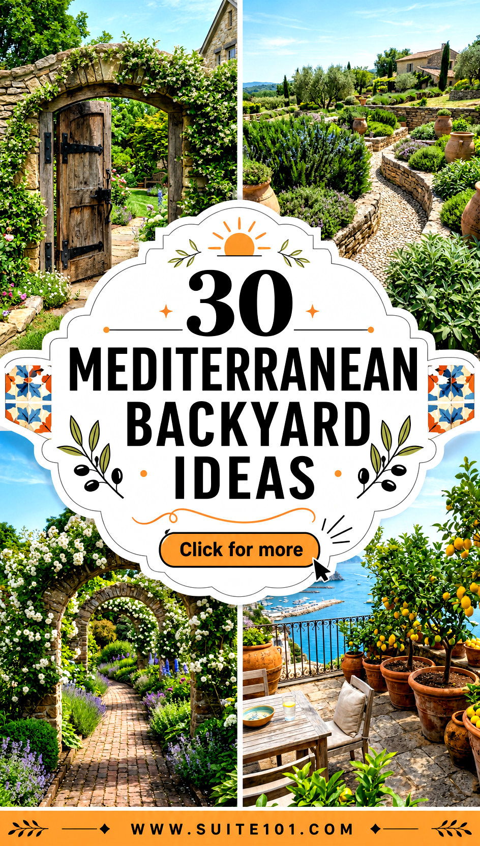 30 Mediterranean Backyard Ideas for Sun-Kissed Outdoor Living - 30 Mediterranean Backyard Ideas for Sun-Kissed Outdoor Living