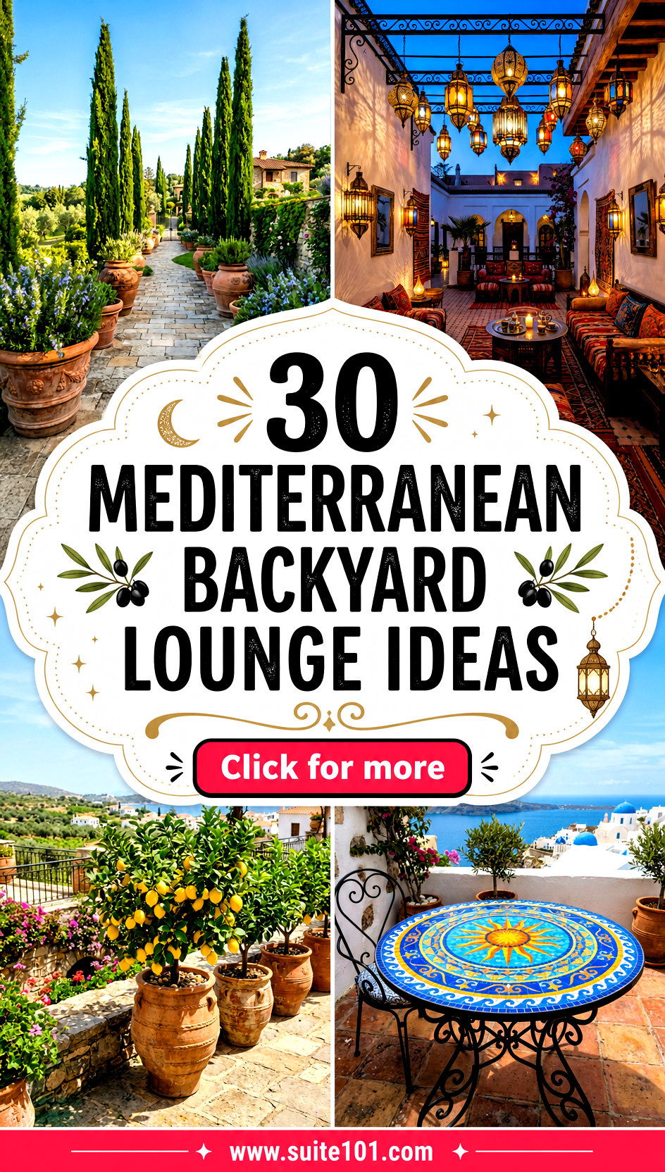 30 Mediterranean Backyard Lounge Ideas for Cozy Nights Outdoors - 30 Mediterranean Backyard Lounge Ideas for Cozy Nights Outdoors